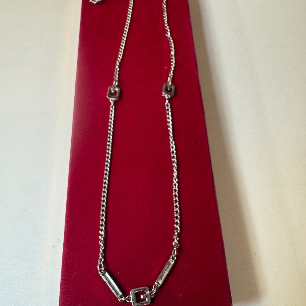 Givenchy Silver Chain Necklace